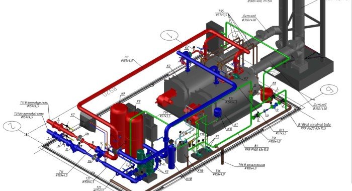 Блочно-модульная газовая котельная для теплоснабжения зданий  ОАО «Гжельский кирпичный завод»